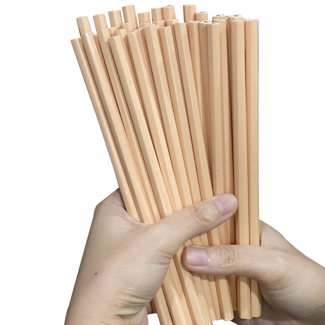 ✏️ดินสอไม้ HB⭐ สีครีมโทนอุ่น คลาสสิกน่ารัก โทนครีมสุดน่ารัก เขียนสนุกทุกคาบเรียน 🎒พร้อมส่งในไทย เครื่องเขียน