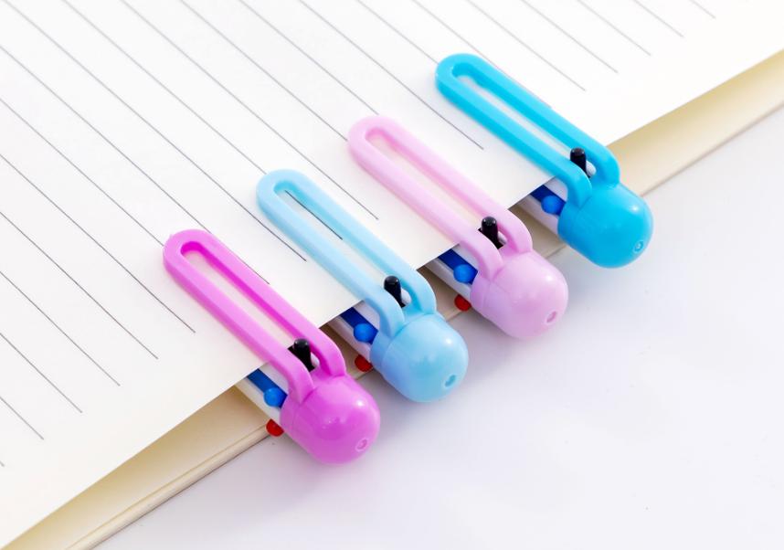 ปากกากด 6 สี ด้ามม้ายูนิคอน ด้ามละ 7 บาท Ohwowshop