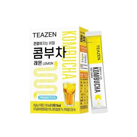 Teazen Kombucha #Lemon (1 กล่อง 10 ซอง)