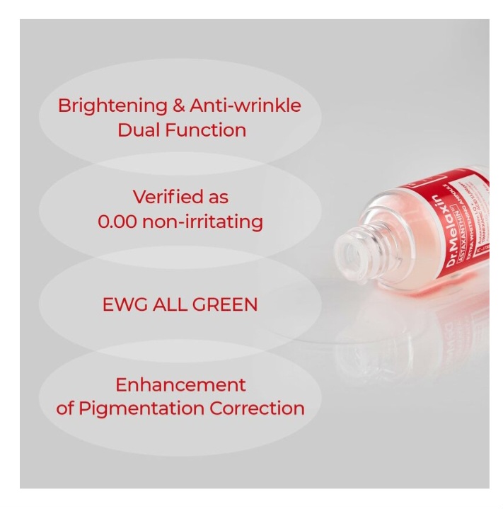 Dr.Melaxin Astaxanthin Extra Whitening Ampoule 30 ml.