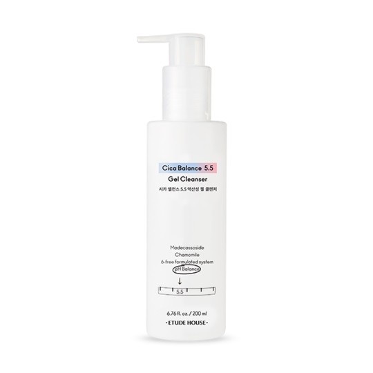 Etude House Cica Balance 5.5 Gel Cleanser 200 ml.