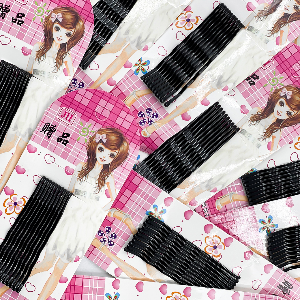 🖤กิ๊บหนีบผม🖤กิ๊บดำ กลัดผม กิ๊บดำติดผม 1 แพ็คมี 10ชิ้น ราคา 1 บาท พร้อมส่ง Ohwowshop กิ๊บเกาหลี กิ๊บเก็บผม กิ๊บนอน กิ๊บรวบผม