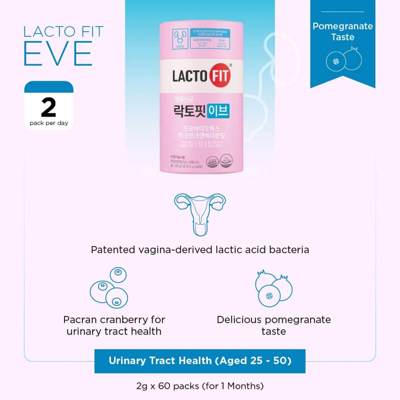 LACTO-FIT Probiotic Eve 60 ซอง
