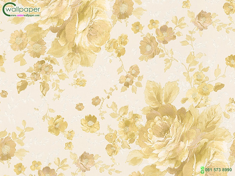 วอลเปเปอร์ลายดอกไม้วินเทจ