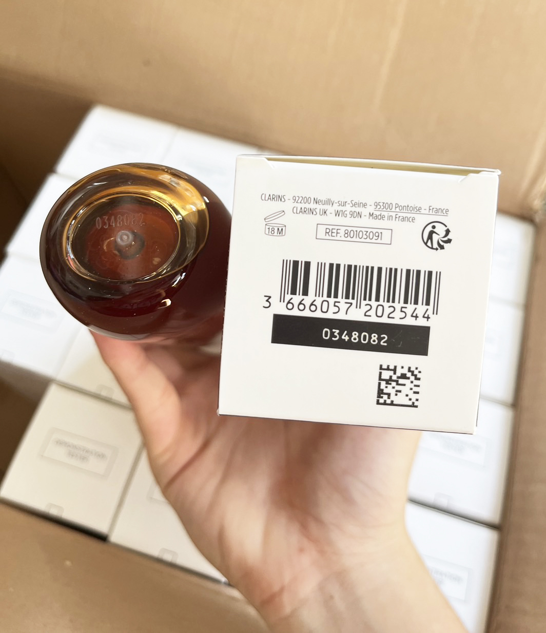 New Clarins Double Serum 100 ml. (Tester Box)