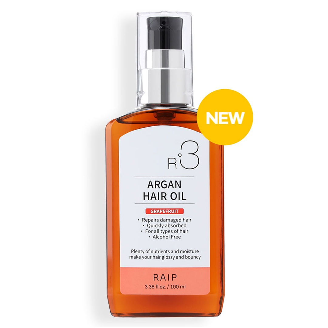 RAIP R3 Argan Hair Oil 100 ml. #Grapefruit