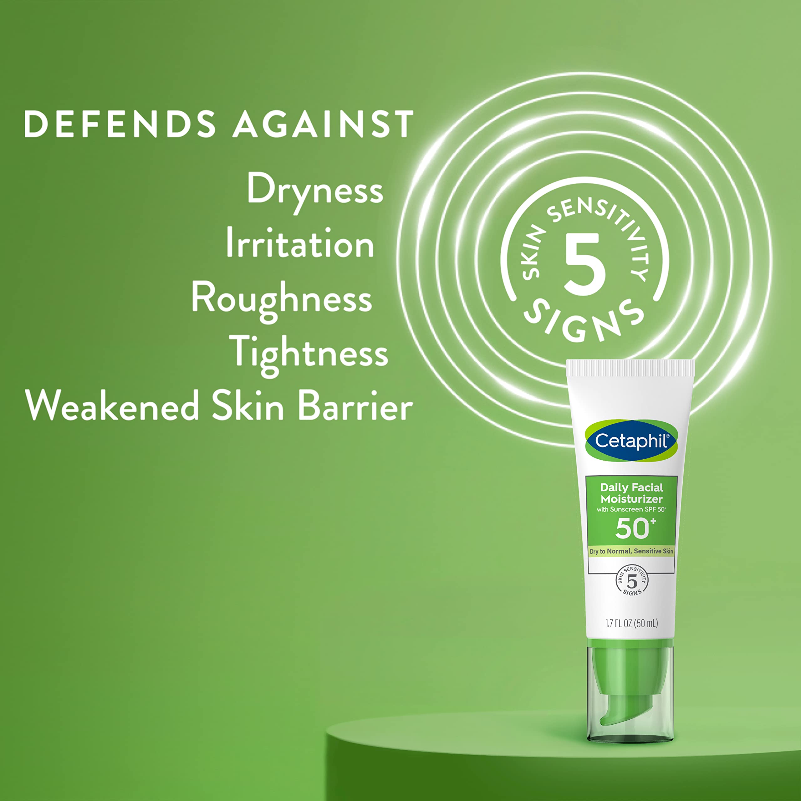 Cetaphil Daily Facial Moisturizer with SPF 50+ 50 ml.