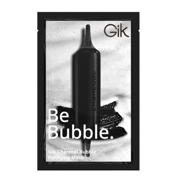 GIK Charcoal Bubble Purifying Mask 35 ml. 1 แผ่น
