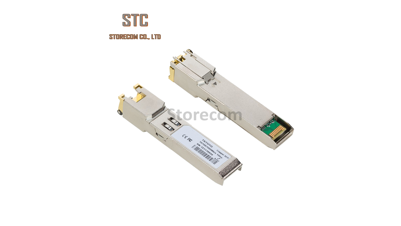 SFP 1000Base-T 100m Copper Transceiver Industrial Grade