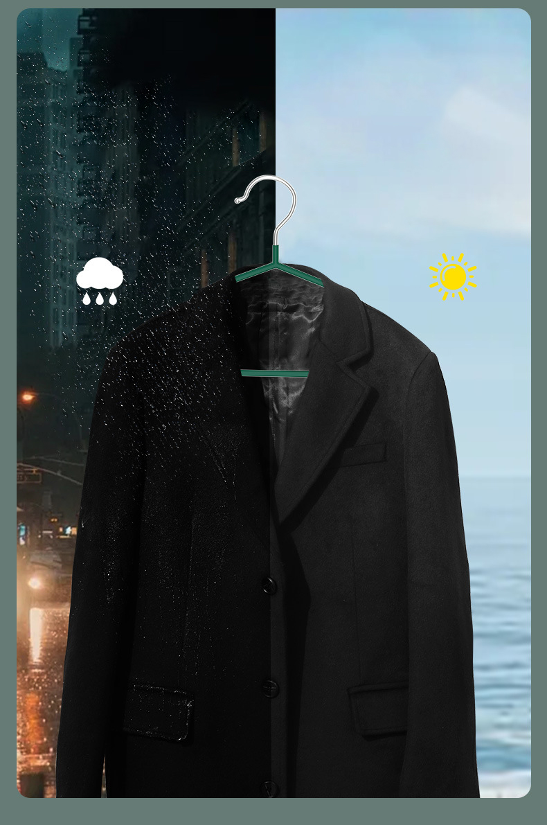 👕👖ไม้แขวนผ้า👖🧥ไม้แขวนเสื้อ เคลือบซิลิโคน กันผ้าลื่น ขนาด 40cm*20cm📌สุ่มคละสี พร้อมส่ง Ohwowshop ไม้แขวนเสื้อสแตนเลส ไม้แขวน แข็งแรงทนทาน