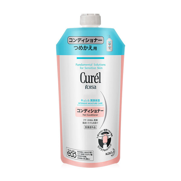 Curel Intensive Moisture Care Hair Conditioner Refill 340 ml.