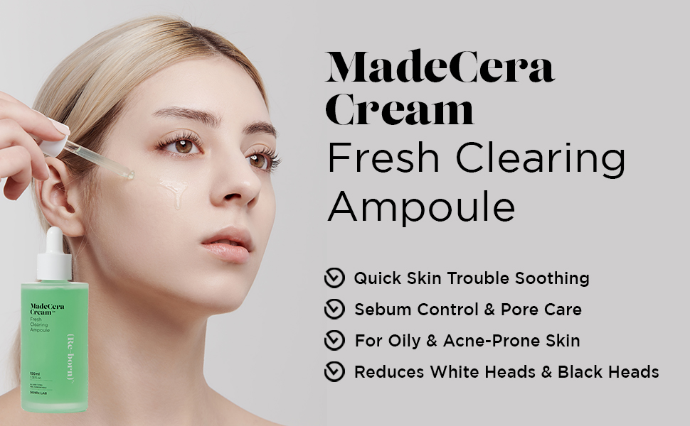 SKINRx LAB Made Cera Cream Fresh Clearing Ampoule Serum 100 ml.