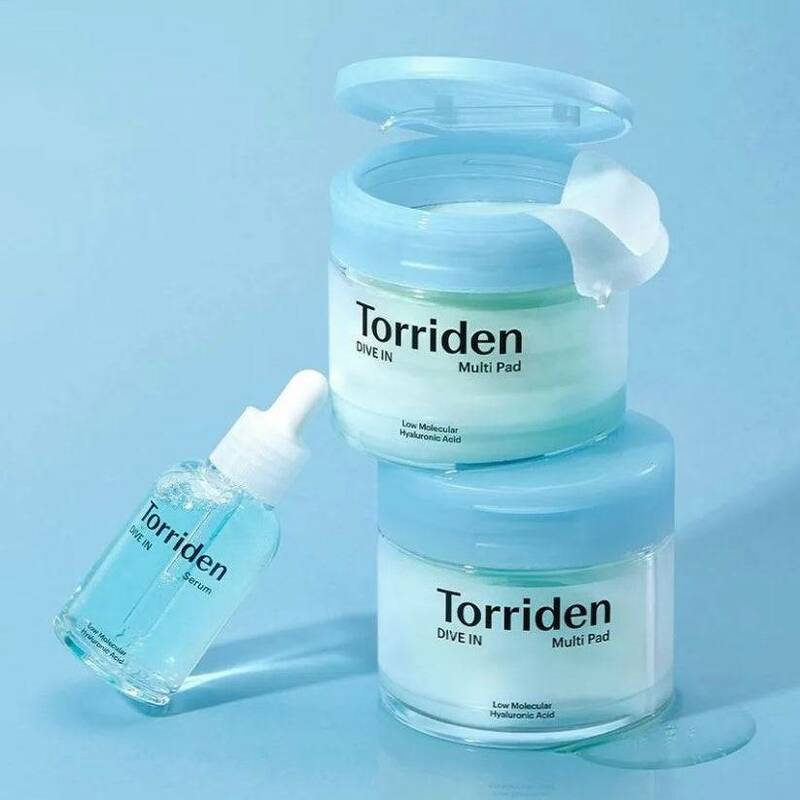 Torriden Dive In Low Molecular Hyaluronic Acid Multi Pad 80 Sheets