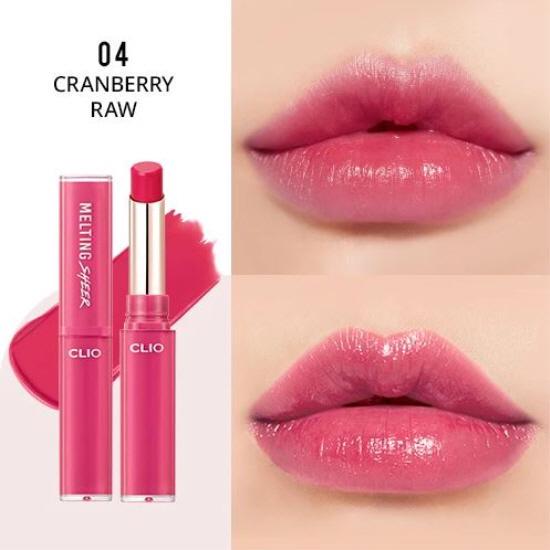 CLIO Melting Sheer Lips 2.3 g. #04 Cranberry Raw
