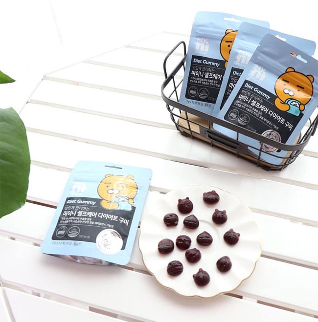 MyNi Self Care Diet Gummy 12 เม็ด #Blueberry