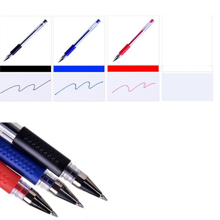 🌈ปากกาลูกลื่น🌈ด้ามใส ไส้ปากกา 0.5🔴🔵⚫📌สินค้าเลือกสี ด้ามละ 2 บาท✔️พร้อมส่งOhwowshop ปากกาเจลลบได้ เครื่องเขียน