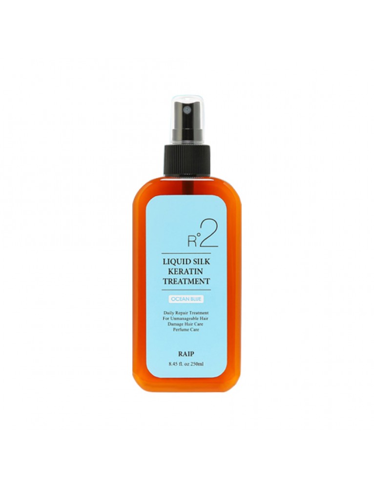 Raip R2 Liquid Silk Keratin Treatment 250 ml. #Ocean Blue