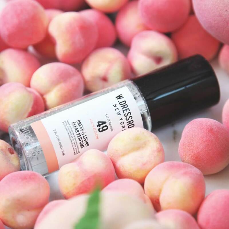 W.DRESSROOM Dress & Living Clear Perfume 70 ml. #49 Peach Blossom หอมหวานซุกซน