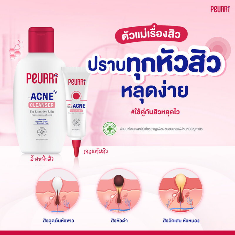 Peurri Anti Acne Gel 8 g.
