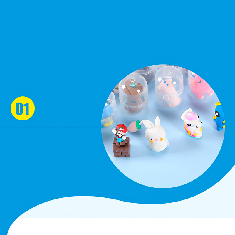 🌈แคปซูลยางลบ🌈เสียบดินสอตัวการ์ตูน หลากสี ⭐คละลาย ชิ้นละ 4 บาท/ชิ้น✔️พร้อมส่ง Ohwowshop เครื่องเขียน ยางลบ ลบคำผิด