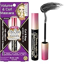 Kiss Me Heroine Make Volume and Curl Mascara Advanced Film 6 g. #1 Jet Black
