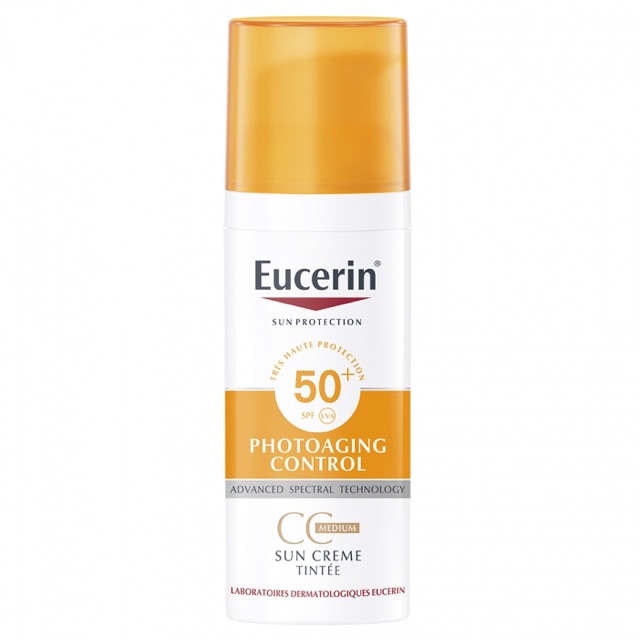 Eucerin Sun Photoaging Control CC Tinted Cream Medium SPF50+ 50 ml.