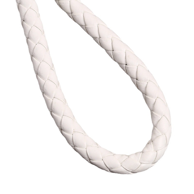 พวงกุญแจสายหนังถัก!! แบบเชือกหนังถัก พวงกุญแจเชือกหนังถักทอ📌เลือกสี แฮนด์เมดถักเชือก สุดเทห์