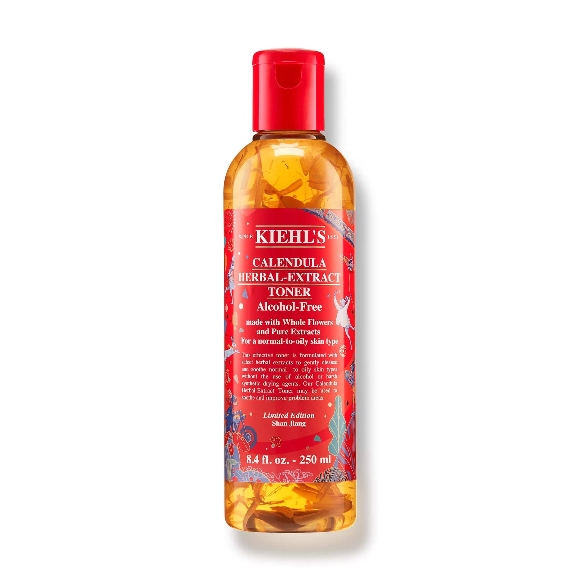 Kiehl's Calendula Herbal Extract Toner Alcohol-Free 250 ml. Limited Edition Lunar New Year 2023