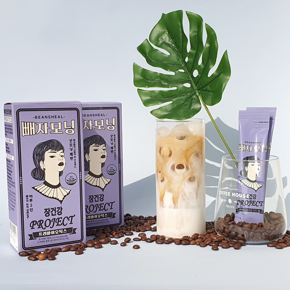 Bbaeza Morning Project Probiotic Coffee (30 ml. x 7 Sticks)