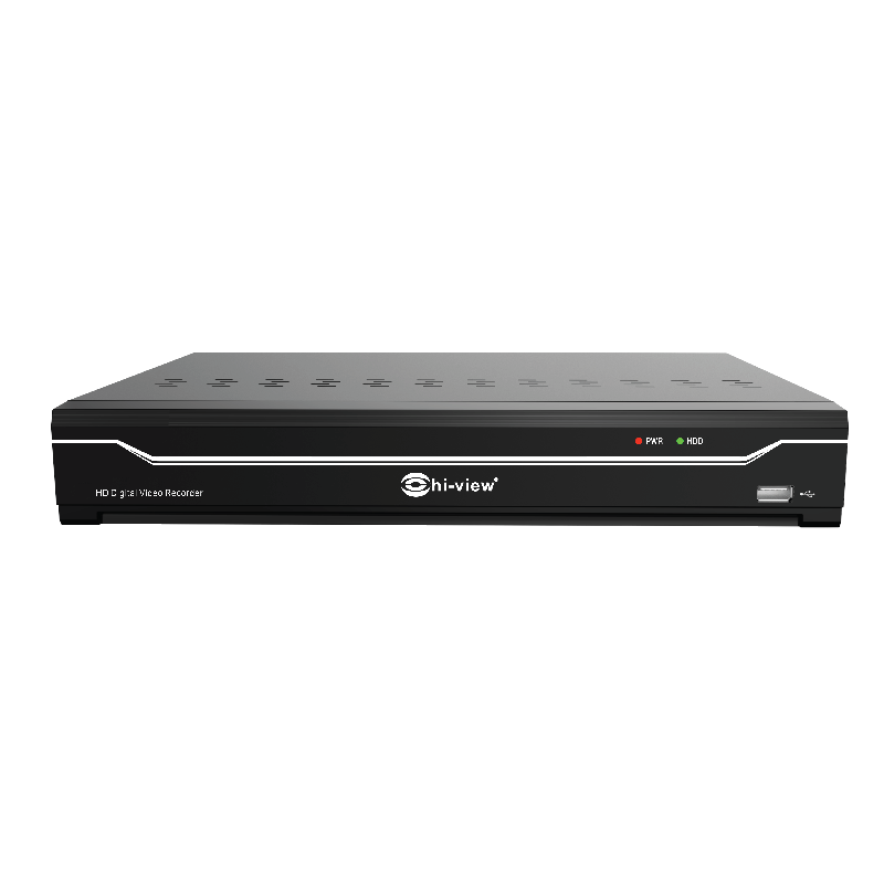 HA-75504-AI เครื่องบันทึกกล้อง CCTV 4 ช่อง XVI 5-in-1, H.264/H.265 : Hi-view AHD/CVI/TVI/CVBS/IPC
