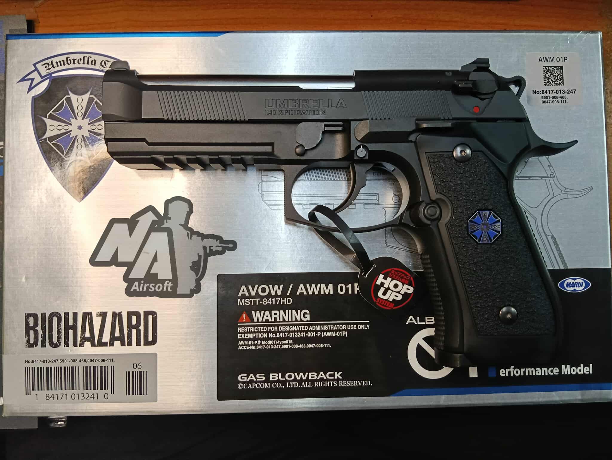 Tokyo Marui Biohazard UMBRELLA ALBERT W MODEL 01P (มือสอง)