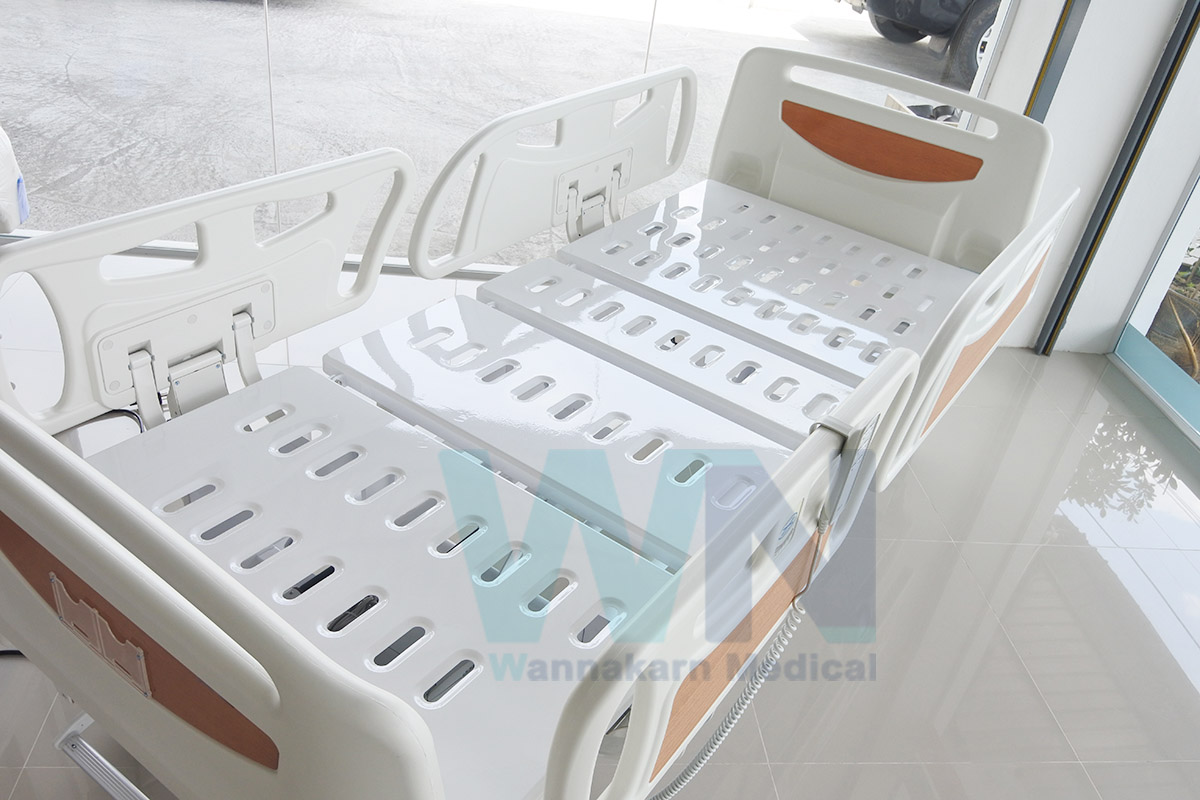 Medical Bed MK-D-01 เตียงไฟฟ้า-แมนนวล 3 ฟังก์ชั่น ราวปีกนก
