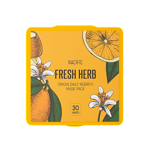 Nacific Fresh Herb Origin Daily Rebirth Mask Pack 30 Sheets