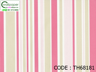 วอลเปเปอร์ติดผนังลายทาง No.TH68181
