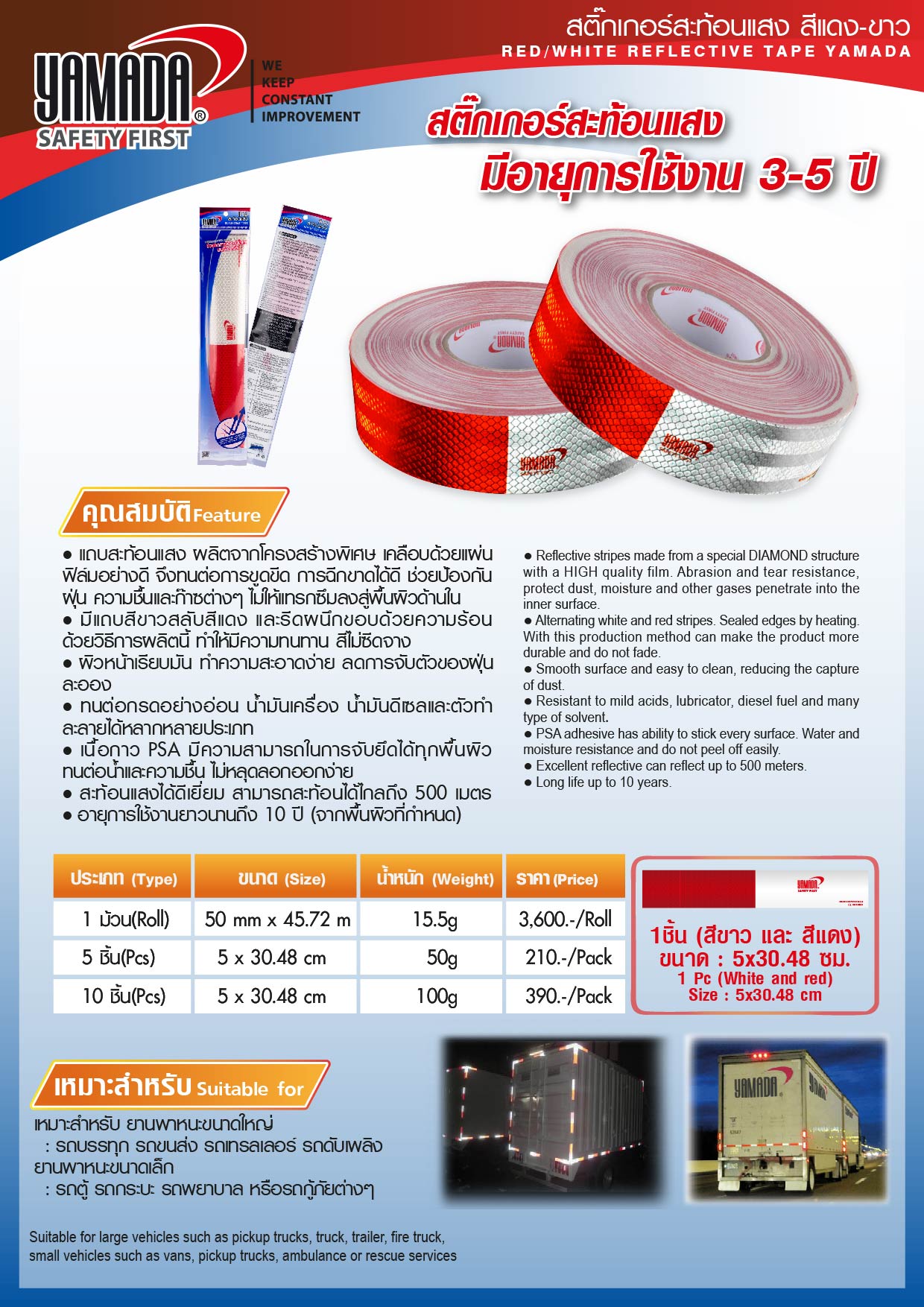 สติ๊กเกอร์สะท้อนแสง