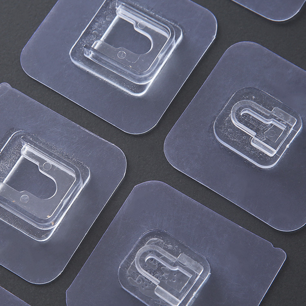 🔥STICK HOOK🔥 ตะขอติดผนัง ตะขอติดผนังแบบใส (🎲เลือกแบบ) ✔️พร้อมส่ง Ohwowshop ตะขอติดผนัง ตะขอแบบใส