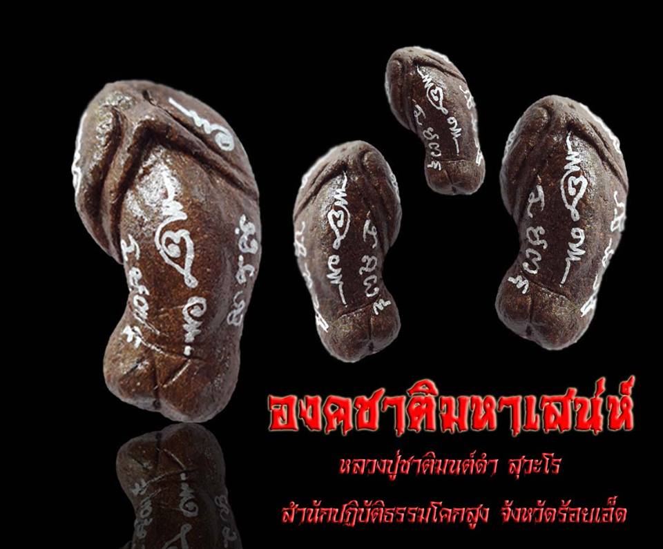 องคชาติมหาเสน่ห์ หลวงปู่ชาติมนต์ดำ สำนักปฏิบัติธรรมโคกสูง จังหวัดร้อยเอ็ด