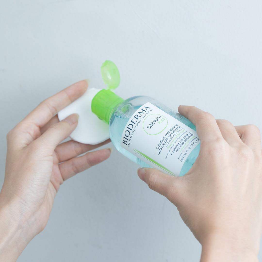 Triple Pack Bioderma Sebium H2O 500 ml. x 2 ขวด + ขนาดพกพา 100 ml.