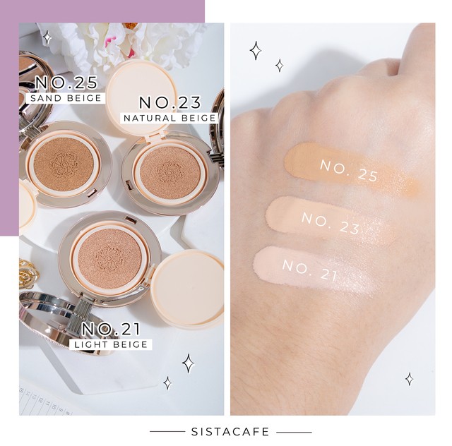 The Faceshop Yehwadam Hwansaenggo BB Cushion SPF50+ PA+++ ตลับ 20 กรัม + รีฟิล 20 กรัม #21 Light Beige