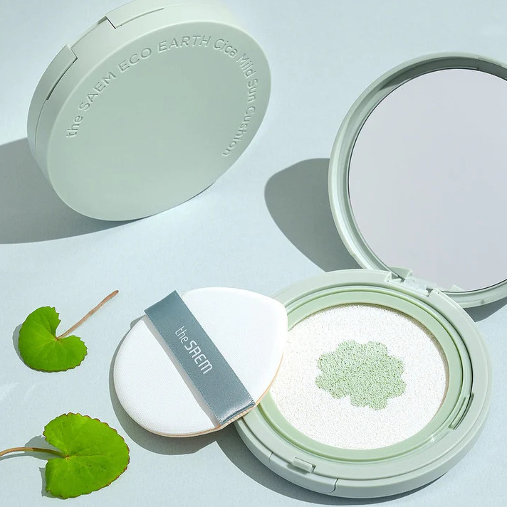 The Saem Eco Earth Cica Mild Sun Cushion 25 g