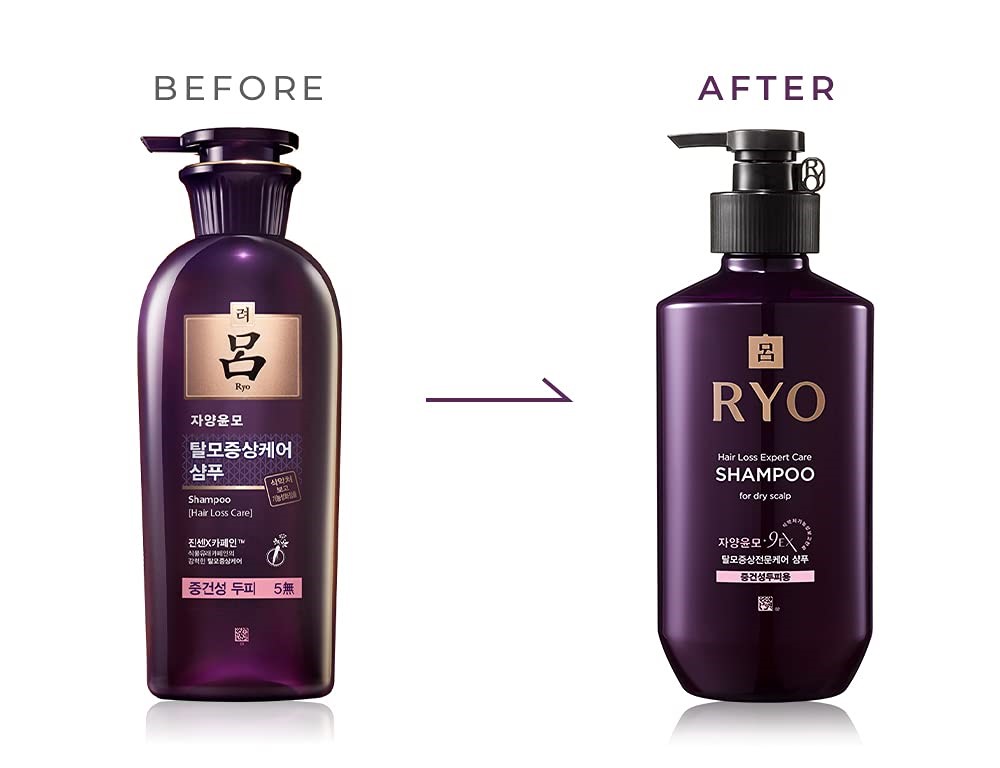 Ryo Hair Loss Care Shampoo for Normal & Dry Scalp 400 ml.