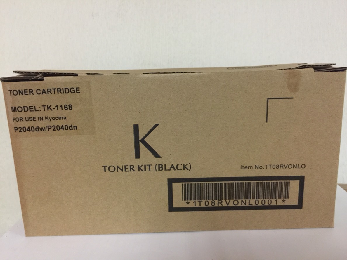 KYOCERA TK-1168(OEM) ตลับหมึกพิมพ์เลเซอร์ เคียวเซร่า ใช้กับ KYOCERA Printer Model Ecosys P2040DN/P2040DW