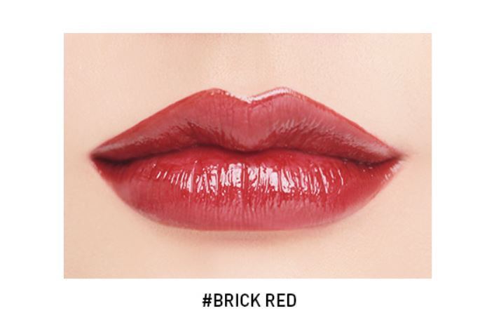 3CE Heart Pot Lip #Brick Red
