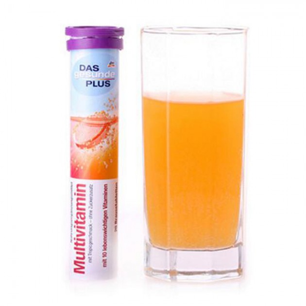 Das Gesunde Plus Multi Vitamin วิตามินรวม 10 ชนิด ขนาด 20 เม็ด