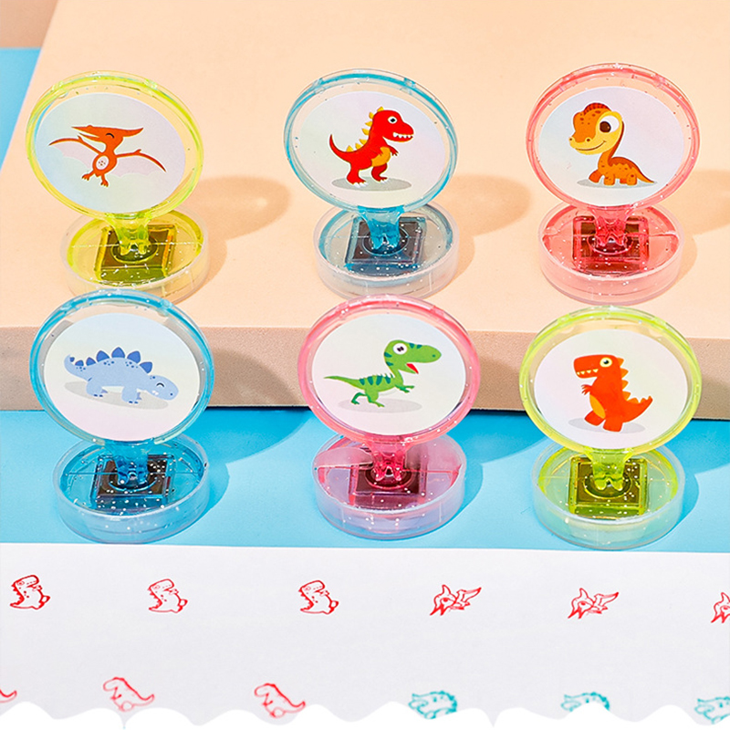 🌈ตรายางลายการ์ตูนหมึกในตัว🌈ปั๊มบัตรสะสมแต้ม📌คละลาย ชิ้นละ 3บาท✅พร้อมส่ง Ohwowshop ตัวปั๊มการ์ตูน หมึกสี เด็กเล็ก