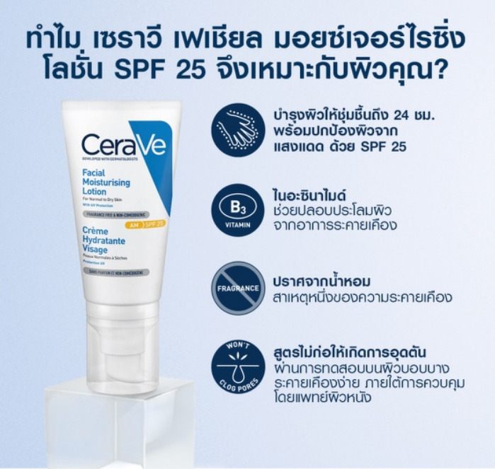 CeraVe Facial Moisturizing Lotion SPF25 52 ml.