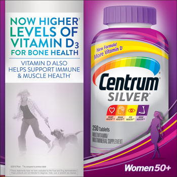Centrum Silver Women 50+ (250 Tablets)