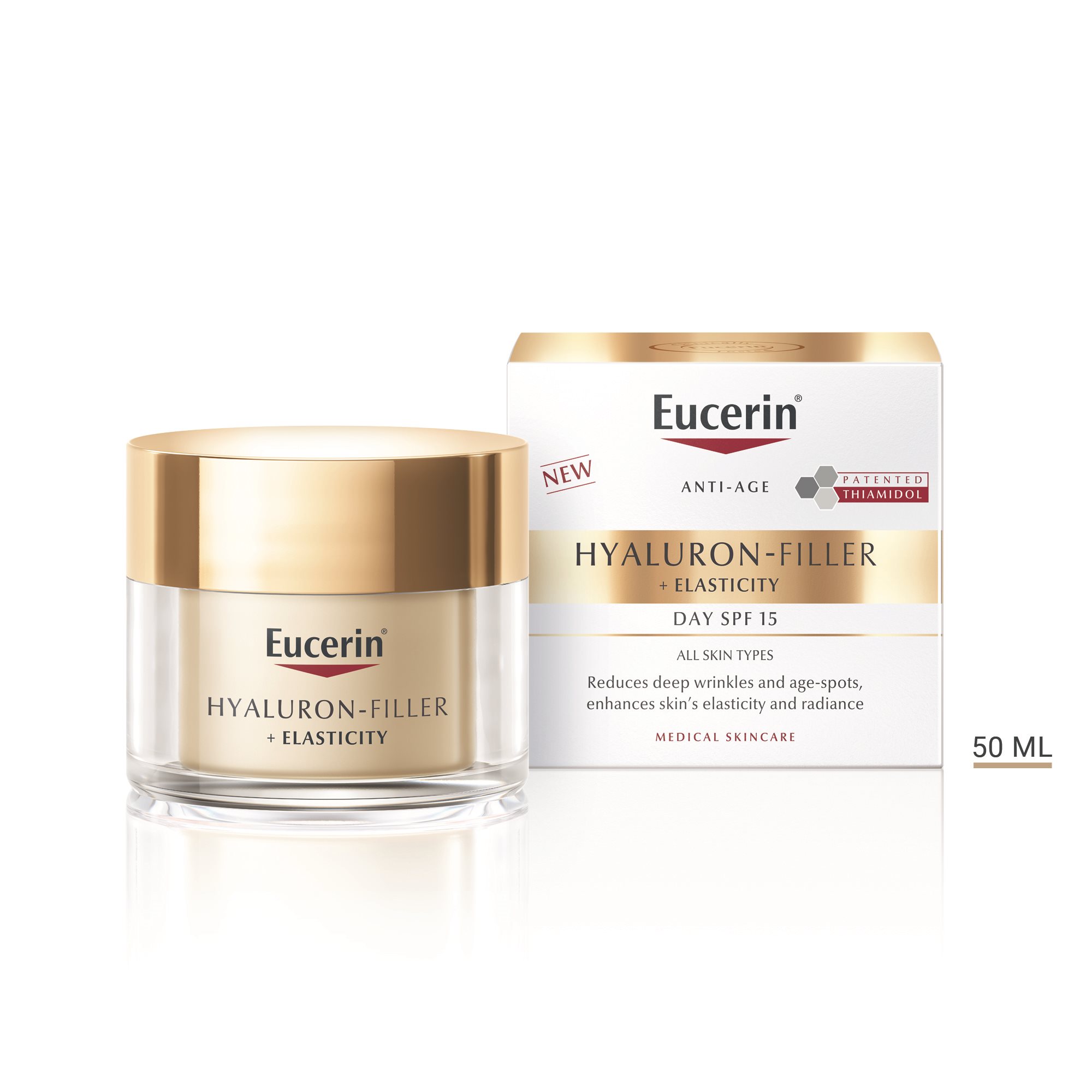 Eucerin Hyaluron-Filler + Elasticity Night Cream 50 ml.