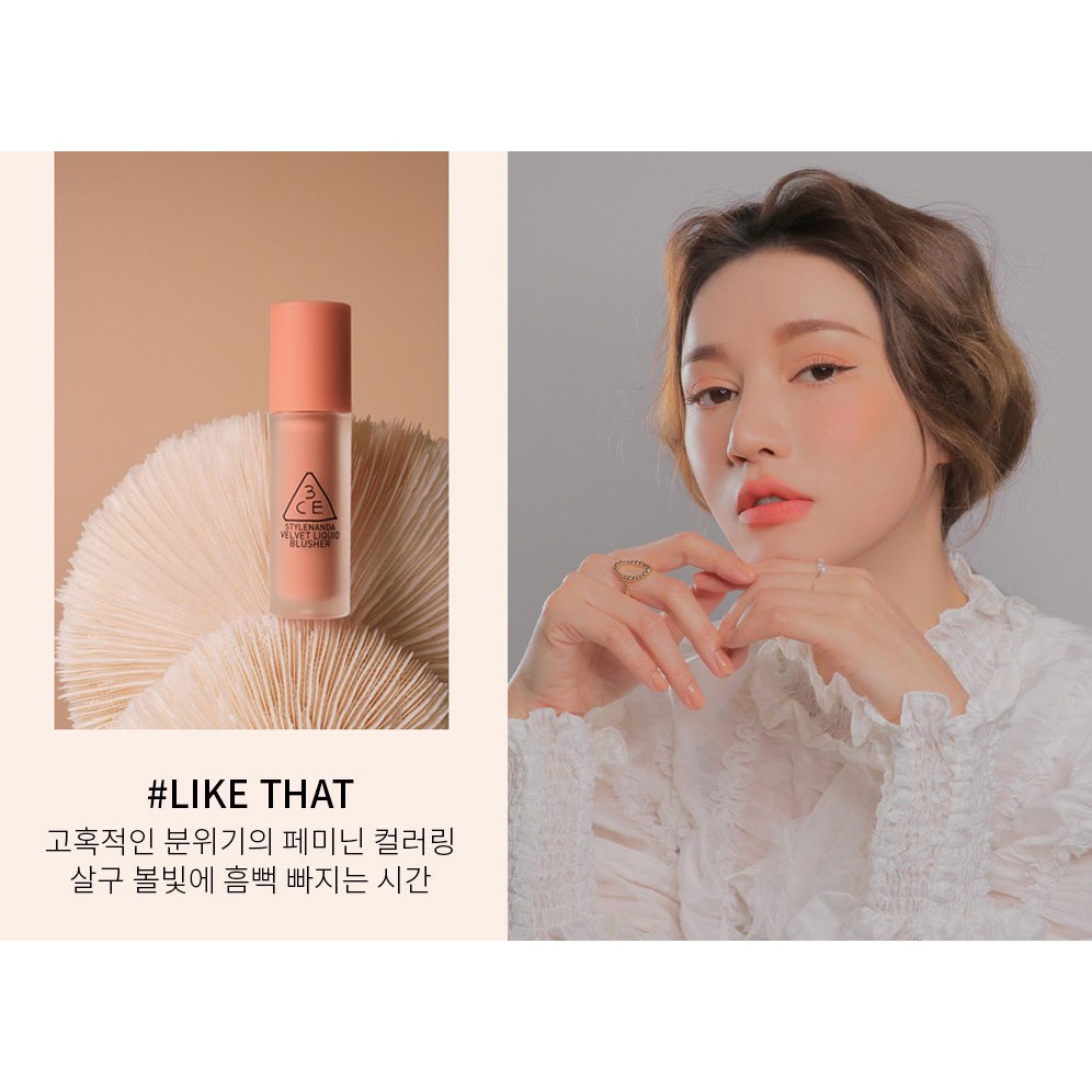 3CE Velvet Liquid Blusher 3.4 g #Like That