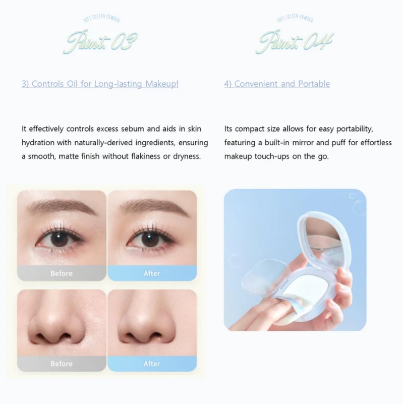 Dasique Soft Cotton Powder 4 g.